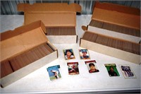 1986, 1987 collector Baseball cards 5 boxes