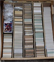 Large box lot of assorted Football cards including