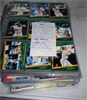 Large Collection 92-98 assorted Baseball cards inc