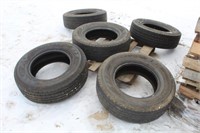 (5) Pireli 265/70R-17 Tires