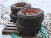 (4) Dico 10-16.5NHS Skid Steer Solid Tires