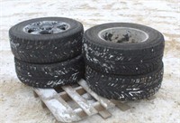 (4) Cooper Weather-Master 265/65R-17 Tires on