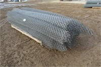 (6) Rolls Chain Link Fence, Approx 12ft