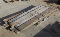 Pallet of Treated Grooved Top Rail Boards