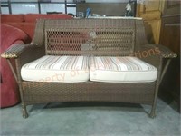 Wicker Loveseat