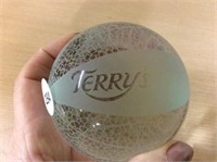Terry’s orange chocolate crystal Paperweight