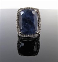 NEW John Hardy Sapphire, Diamond Batu Ring