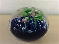 Plants Glass Paperweight