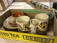 7 pcs of Pottery - T&S Harlander Brookin, Ontario