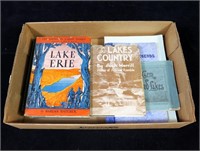 Lot, books on lakes in NYS