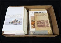 Lot, art books on Canandaigua and New York State;