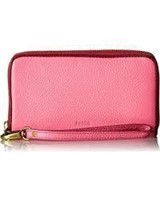 Fossil Emma RFID Phone Wallet, Neon Pink
