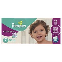 Pampers Cruisers Disposable Baby Diapers Size 7,