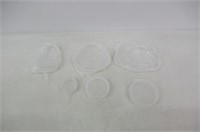 "As Is" Silicone Stretch Lids Reusable 6 Pack