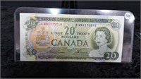 1969  $20.00 BILL
