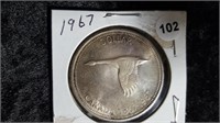 1967 SILVER DOLLAR
