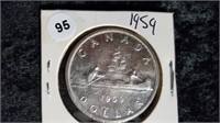 1959 SILVER DOLLAR