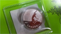 $20.00 FINE SILVER COIN