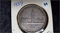 1939 SILVER DOLLAR