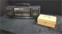 RADIO AND BOX