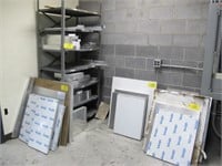 Raw Material Rack w/ Contents Including: