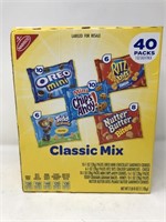Brand New Nabisco 40 Pack Classic Mix