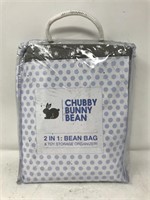 Brand New Chubby Bunny Bean 2 In 1 Bean Bag