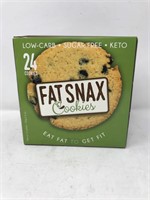 Brand New Fat Snax Cookies Low Carb Sugar Free
