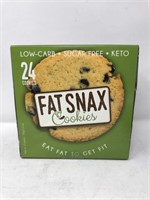 Brand New Fat Snax Cookies Low Carb Sugar Free