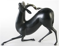 Loet Vanderveen Bronze Kudu Sculpture