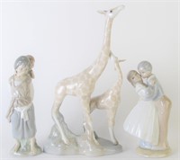 Group of Porcelain Figures, Lladro