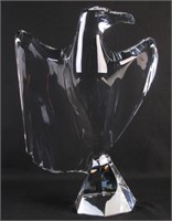 Monumental Robert Rigot for Baccarat Crystal Eagle