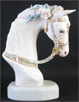 Cybis Porcelain Horse Head Bust