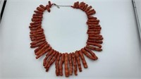 Tubular Branch Coral necklace