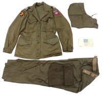 WWII KOREA WAR 82nd AIRBORNE M43 JACKET & PANTS