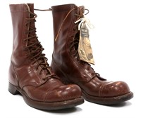 WWII US AIRBORNE CORCORAN PARATROOPER JUMP BOOTS