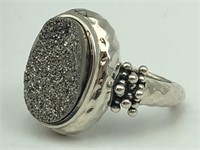 Sterling Statement Ring by Michael Dawkins