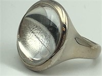 Sterling ring by Robert Lee Morris
