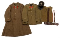 WWII FRENCH ARTILLERY OFFICER UNIFORM