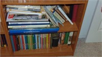 Modern Bookcase & Contents
