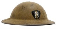 WWI US ARMY AEF 8th INFANTRY DIVISION HELMET