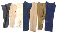 WWI & WWII US ARMED FORCED PANTS UNIFORM MIXED LOT