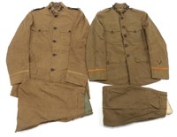 WWI US ARMY ARTILLERY OFFICER UNIFORM LOT OF 2