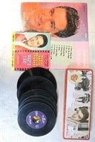 Elvis Presley Record and Album, & Candy Tin...