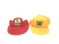CAT Ball Cap & SunMaid Visor