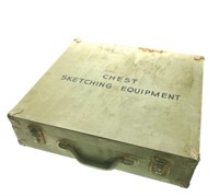 Metal Military Style Divided Box