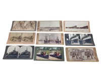 Antique Stereo Viewer Cards