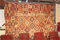 Large Afghan pure wool hand made kilim
