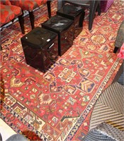 Fine pure wood Persian hand made Ghochan rug