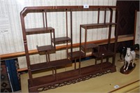 Fine Chinese wooden open display stand